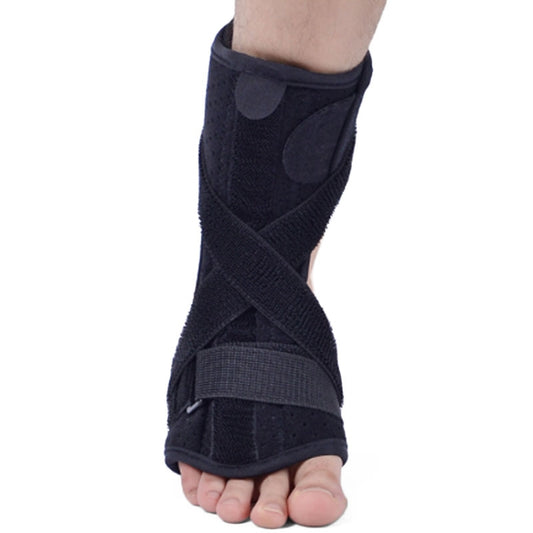 WOOTSHU JM03539 2 in 1 Plantar Fasciitis Splint Sprain Memory Cotton Aluminum Strip Splint Protective Gear + Massage Ball Set, Plantar