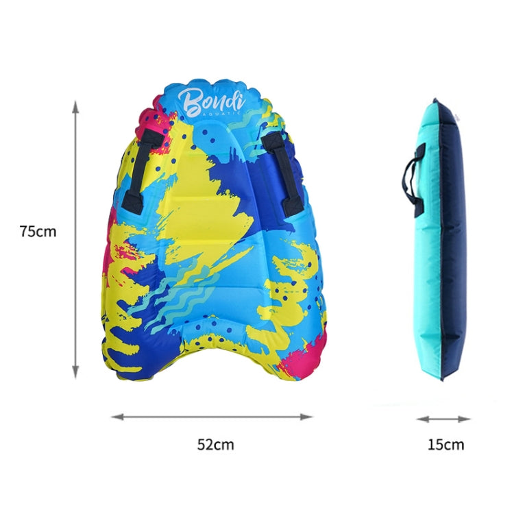 Outdoor Inflatable Surfboard Safe And Lightweight Bodyboard, Color