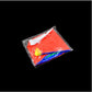 Inflatable beach ball water toy package bag with red and blue items.