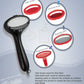 Garment steamer accessory set with heating plate, wrinkle clip, and dust brushes