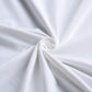 White T-shirt fabric close-up showing soft knit folds