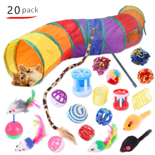 Pet Cat Toy Set Funny Cat Stick Plush Mouse Combo Toy,Specification:, No. 2 Set, No. 3 Set, No.4 Set, No. 5 Set, No. 6 Set, No. 7 Set, No. 8 Set, No. 9 Set, No. 10 Set, No.11 Set, No.12 Set, No.13 Set, No. 14 Set, No. 15 Set