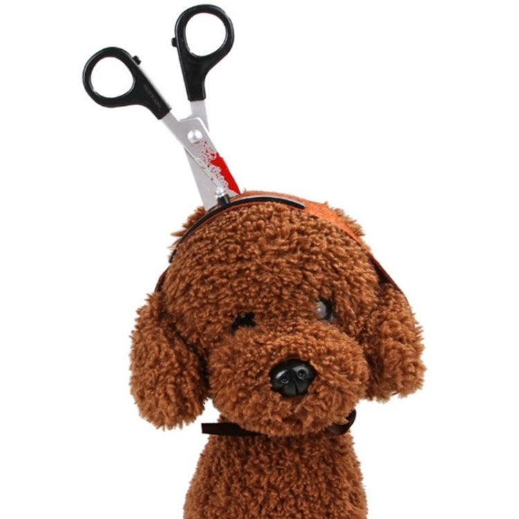 Creative Cat Dog Halloween Funny Tidy Props Headband Hooded Hat, S, M