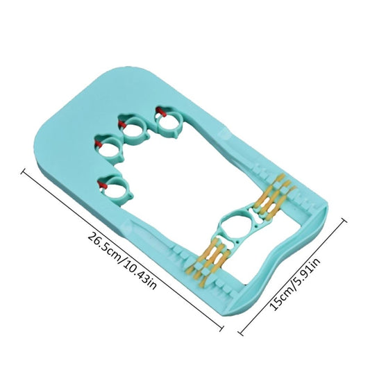 Finger Force Exerciser Finger Gripper Hemiplegia Rehabilitation Training Equipment for Children and Adult, Random Color Delivery, Finger Gripper