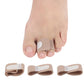 10pcs Toe Finger Straightener Hammer Toe Hook and Loop Fastener Corrector Bandage Toe Separator Splint, Bandage Toe Separator Splint
