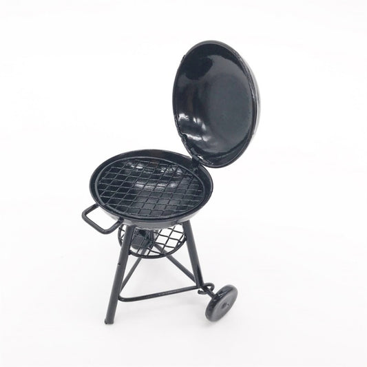 1:12 Mini House Toy Simulation Round Oven Outdoor Scene Decoration, Round Oven