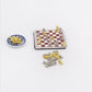 1:12 Mini House Toy Simulation Chess Model Scene Accessories, Chess