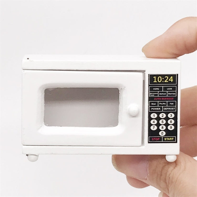 1:12 Model Doll House Kitchen Decoration Fine Microwave Oven, Microwave Oven