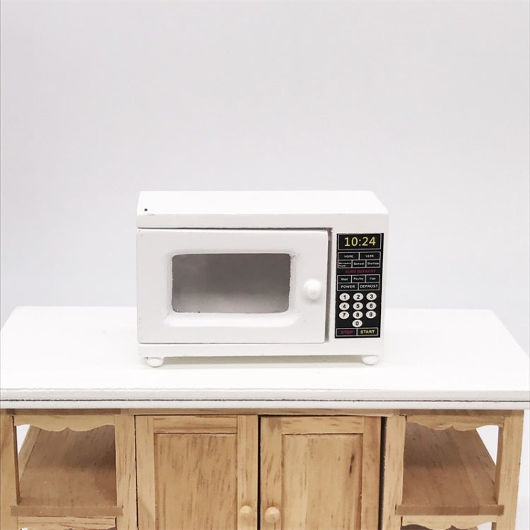 1:12 Model Doll House Kitchen Decoration Fine Microwave Oven, Microwave Oven