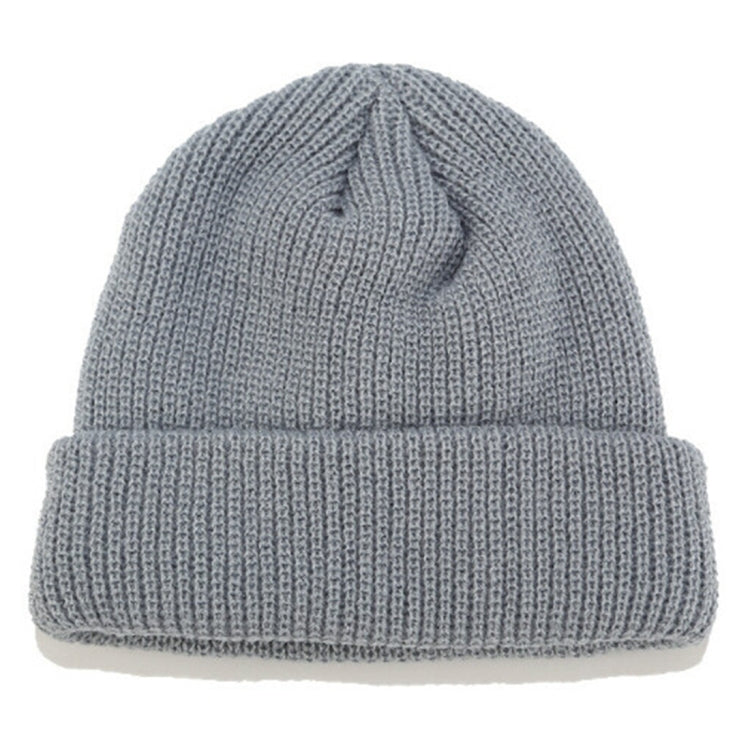 Solid Colors Short Winter Knit Skullcap for Men / Women, M（56-58cm）