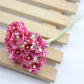 5 Branches DIY Hand-simulated Plum Mini Flocking Cloth Lucky Flower