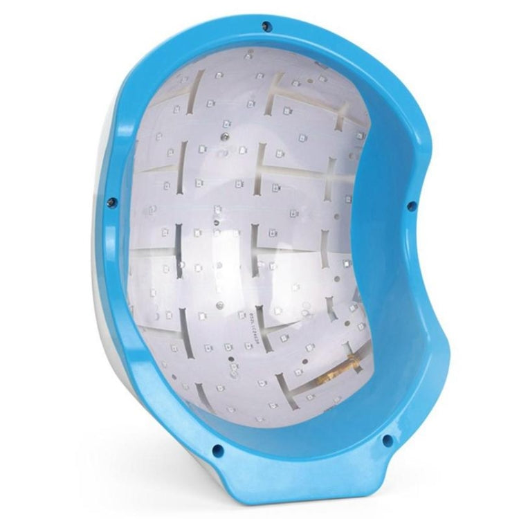 Blue and white laser therapy helmet inner plate with electrode points