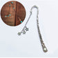Luminous Sun Moon Star Bookmark Retro Pentagram Glowing Metal Bookmark