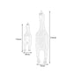Rubber screaming chicken toy size diagram with 175 mm and 310 mm measurements.