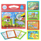 Kids magic water drawing book with sea animal boards and refillable water pen