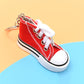 2 PCS Mini Simulation Canvas Shoes Sneaker Keychain Pendant