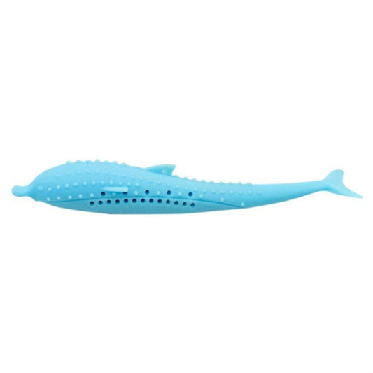 Catnip Cat Teeth Cleaning Silicone Dolphin Toy