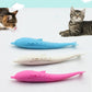 Catnip Cat Teeth Cleaning Silicone Dolphin Toy