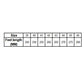 Size chart table: EU sizes 39 to 46 with feet length in millimeters