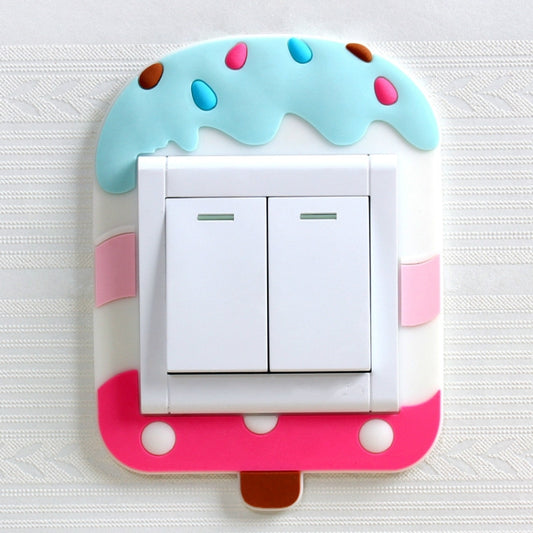 Luminous Switch Stickers Protection Cover Wall Stickers Creative Living Room Bedroom Lamp Wall Socket Decorative Cover