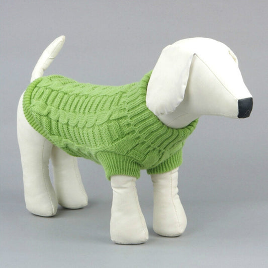 High-elastic Solid Color Dog Sweater Teddy Dog Clothes, XS, S, M, L, XL, XXL