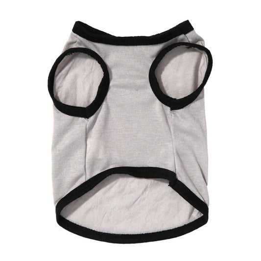 2 PCS Pet Cothing Dog Cat Spring and Summer Thin Cute Vest, XS, S, M, L, XL