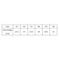 Size chart foot length: 35 22.5cm, 36 23cm, 37 23.5cm, 38 24cm, 39 24.5cm