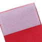 Captain armband fabric patch with stitched edge and white label backing