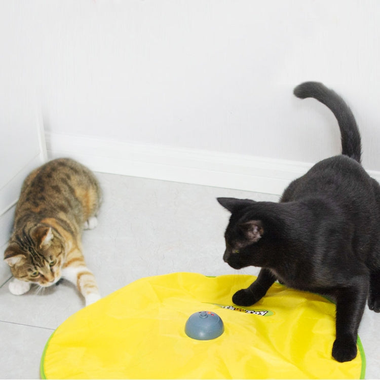 Cat Playing Board Electric Cat Turntable Automatic Cat Toy, Cat Playing Board