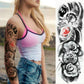 Large Arm Sleeve Waterproof Temporary Tattoo Sticker
