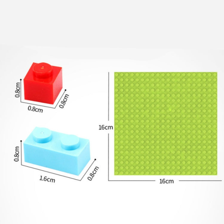 Creative Intelligence Educational Learning Toys DIY Small Particle Slide Building Blocks, 165 PCS, 330 PCS