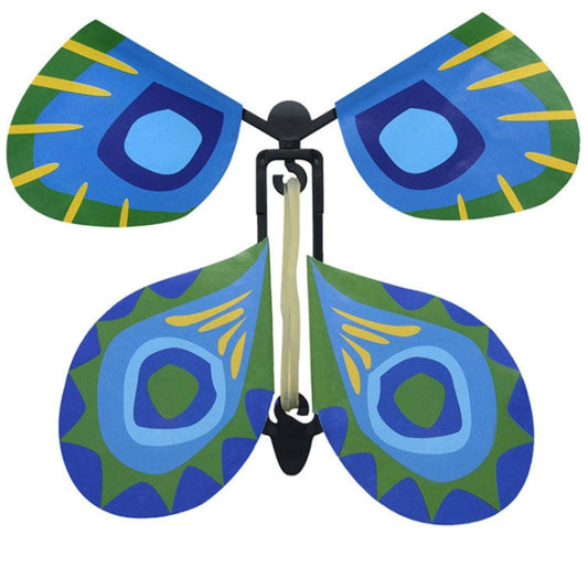 Magic Science Novelty Flying Butterfly Toy Magic Props, Blue, Yellow + Blue, Violet, Blue + Violet