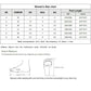 Women’s size chart table with US, UK, EU, and foot length measurements