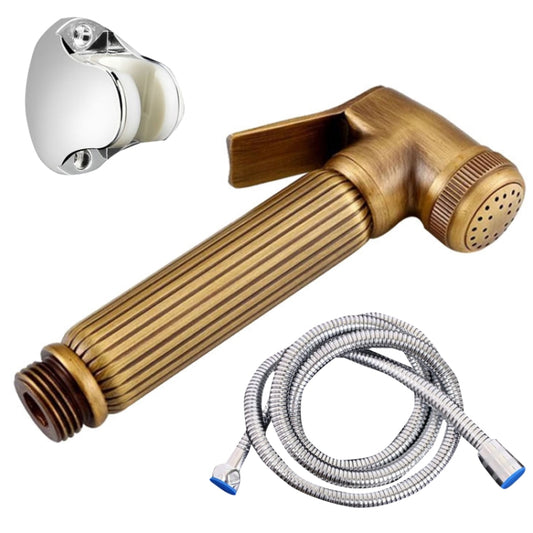 Multifunctional Wome Washers Pressure With Water Stop Woman Wash Nozzle Set, B Set Black Antique, B Set Chrome, B Set Antique, B Set Gold