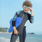 Shark-shaped EVA swimming auxiliary board, blue board held by child