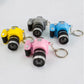 Children Mini SLR Camera Model Style Key Chain Small Pendant with Sound & LED Light