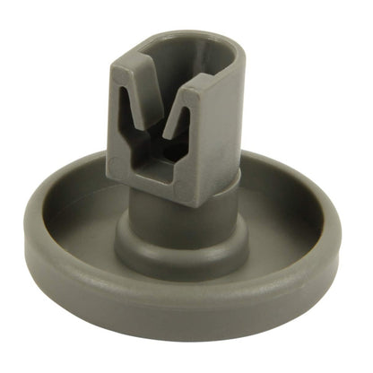 Dishwasher wheel spare part roller with gray base and fork clip