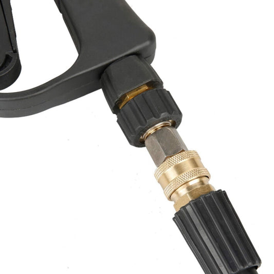 Pressure Washer Accessories Quick Connect Car Wash Water Hose Quick Connection, 14-3/8 Male + 14-3/8 Female, 14-3/8 Male + 15-3/8 Female, 15-3/8 Male + 15-3/8 Female, 15-3/8 Male + 14-3/8 Female