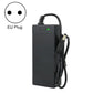 Black scooter lithium battery charger with EU plug and DC output cable