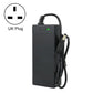 Black scooter lithium battery charger with UK plug and DC output cable