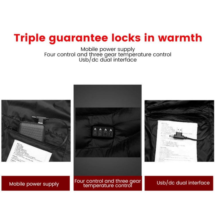 Heated jacket control module and USB power supply diagram with dual interface