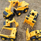 3 PSC / Set Children Simulation Drop-resistant Excavation Engineering Vehicle Toy Set, Random Style Delivery, M, L