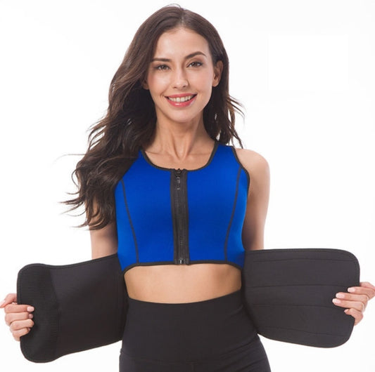Neoprene Corset Yoga Vest Sweat Suit Postpartum Belly Belt, S, M, L, XL, XXL, XXXL