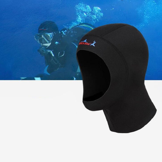 DIVE & SAIL DH-002 1mm Men and Women Swimming Caps Sunscreen Diving Cap Surfing Diving Headgear, 1MM Size: S, 1MM Size: M, 1MM Size: L, 1MM Size: XL