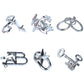 6 PCS / Set Magic Lock Zinc Alloy Brain Developing Puzzles Lock Toys, 6 PCS / Set Puzzles Lock