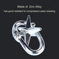 6 PCS / Set Magic Lock Zinc Alloy Brain Developing Puzzles Lock Toys, 6 PCS / Set Puzzles Lock
