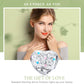 925 Sterling Silver Love Heart Beaded DIY Bracelet Accessories, SCC1152