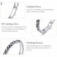 Sterling silver 925 pattern ring detail, ornate scrollwork band close-up