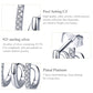Sterling silver twisted hoop earrings with zircon accents
