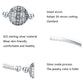 Sterling silver bangle with round paved zircon bead centerpiece and textured wire band